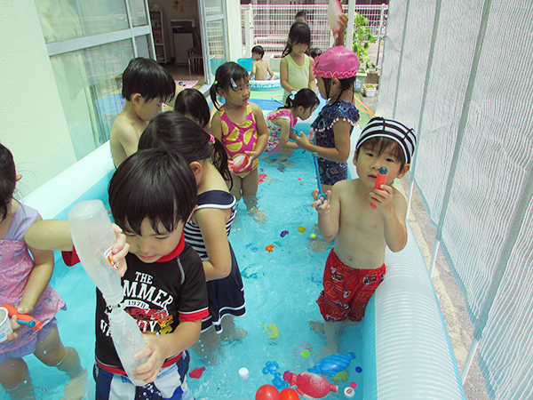 暑い日にはこれが1番！水遊び！