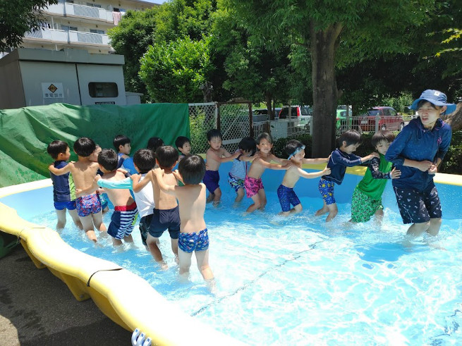 もみじ組男児の様子