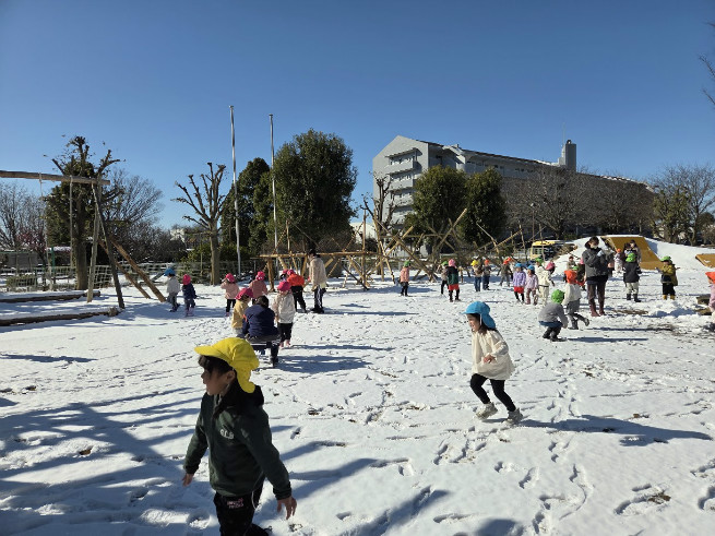 雪合戦も盛り上がりました