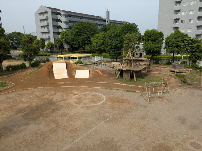 現在の園庭右側