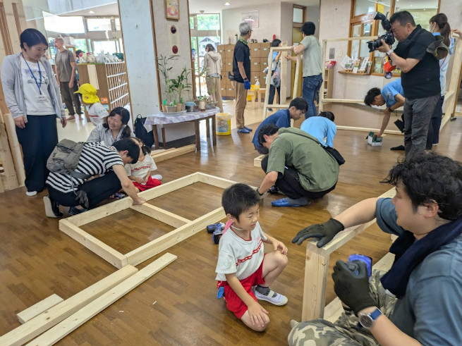 親子でDIY