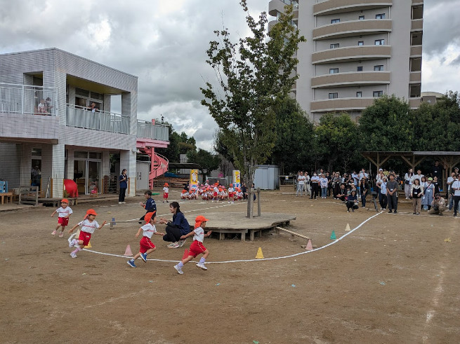 年中組かけっこ
