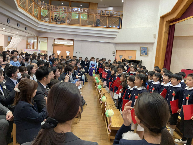 保護者への感謝も心温まるメッセージ、最後はみんなで練習したさよなら僕たちの幼稚園